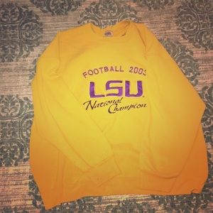 Oversized or 2XL LSU Hoodie